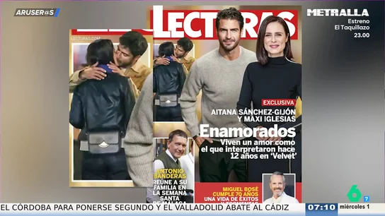 Aitana Sánchez-Gijon y Maxi Iglesias, nueva pareja bomba: así es su beso viral en plena calle Aitana Sánchez-Gijon y Maxi Iglesias, nueva pareja bomba: así es su beso viral en plena calle