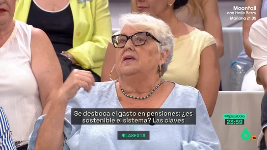 El mensaje de una jubilada sobre las pensiones: "Un país que no defiende a sus niños y a sus pensionistas es antidemocrático" El mensaje de una jubilada sobre las pensiones: "Un país que no defiende a sus niños y a sus pensionistas es antidemocrático"