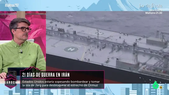 Jorge Morales, en La Roca Jorge Morales, en La Roca