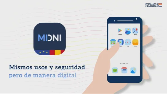La app de MiDNI La app de MiDNI