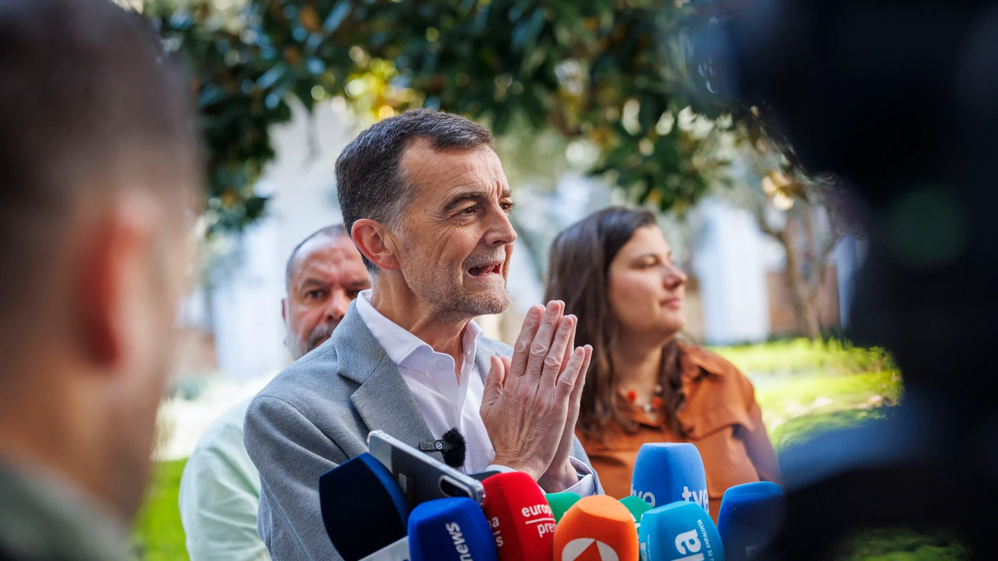 El candidato de Por Andalucía, Antonio Maíllo. El candidato de Por Andalucía, Antonio Maíllo.