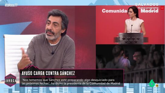 Juan del Val respond&iacute;a al discurso de Isabel D&iacute;az Ayuso tras la sentencia contra el fiscal general del Estado y la tachaba de "incongruencia absoluta" en este v&iacute;deo de La Roca que ahora recupera la hemeroteca.