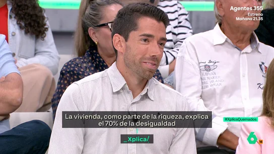 Javier, 30 años y dueño de ocho pisos, defiende la meritocracia: "Me voy a fundir todo y no voy a dejar herencia a mis hijos, sino inculcarles el trabajo" Javier, 30 años y dueño de ocho pisos, defiende la meritocracia: "Me voy a fundir todo y no voy a dejar herencia a mis hijos, sino inculcarles el trabajo"