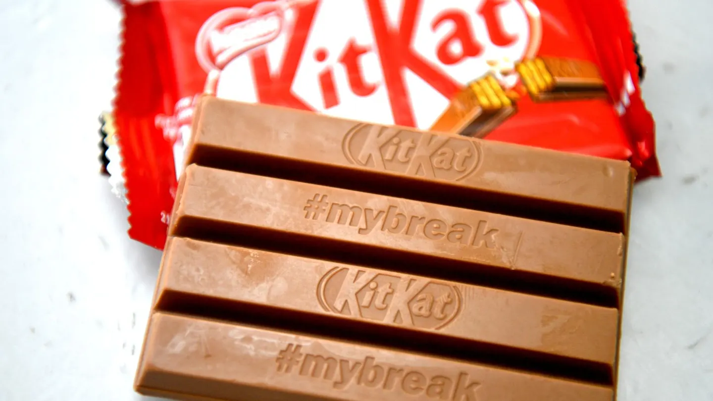 Un KitKat. Un KitKat.