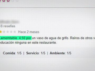 As&iacute; defiende el due&ntilde;o de un restaurante de Pedraza cobrar el agua del grifo: "Es una forma de disuadir a la gente"