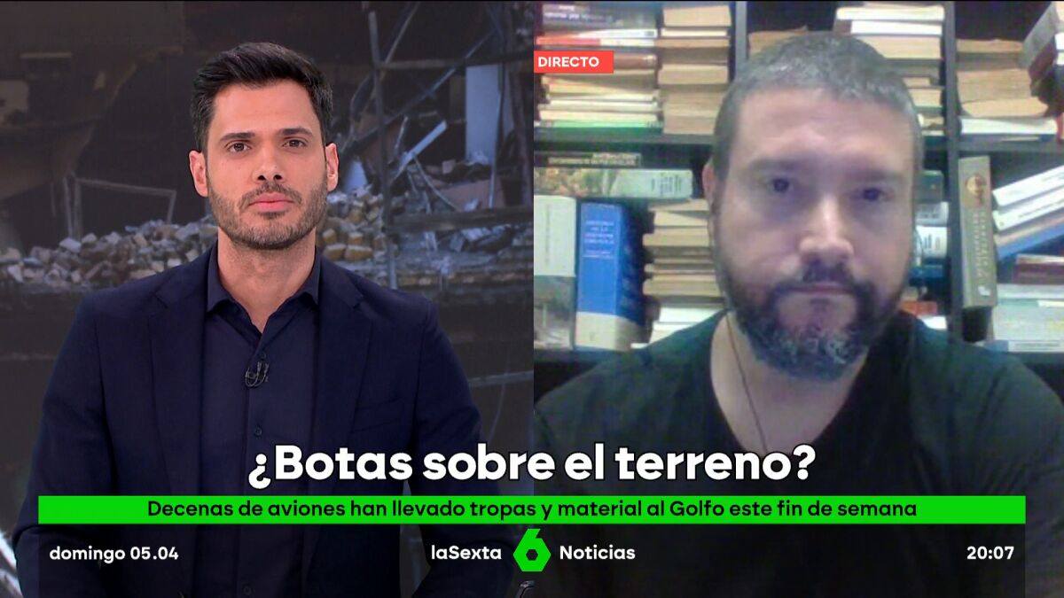 Pulido habla sobre una posible invasión terrestre de EEUU en Irán: 