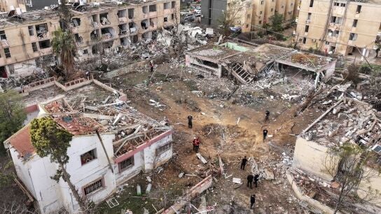 Dimona, tras un ataque de Ir&aacute;n