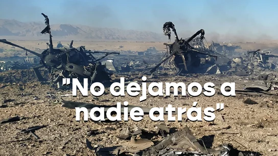 EEUU tuvo que rescatar a uno de sus pilotos tras eyectarse por un ataque de Irán sobre su territorio. EEUU tuvo que rescatar a uno de sus pilotos tras eyectarse por un ataque de Irán sobre su territorio.