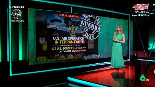 La presentadora expone que adem&aacute;s de difundir 'fake news' a trav&eacute;s de redes sociales, tambi&eacute;n se ha recurrido a la Inteligencia Artificial "para exagerar datos o alterar el relato". 