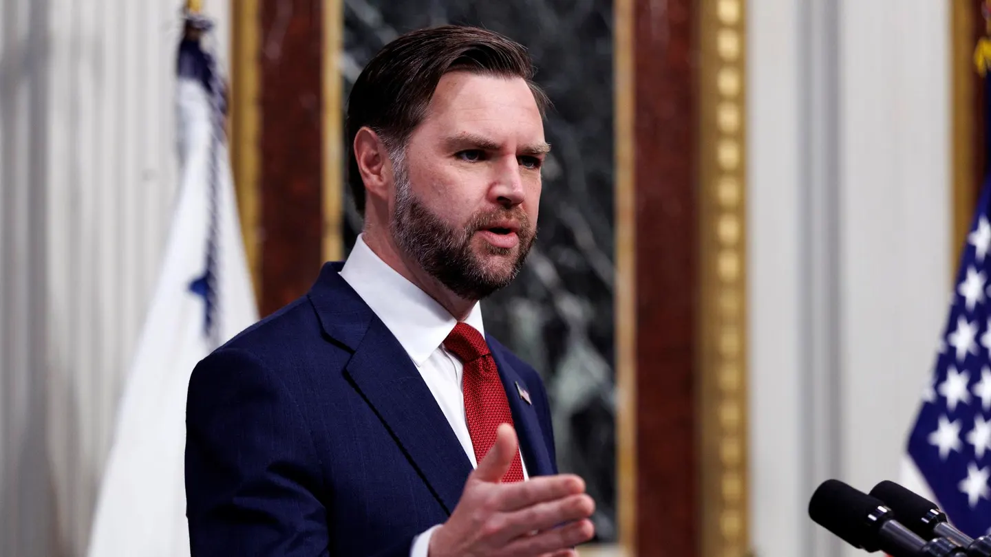 Imagen de archivo de JD Vance. Imagen de archivo de JD Vance.