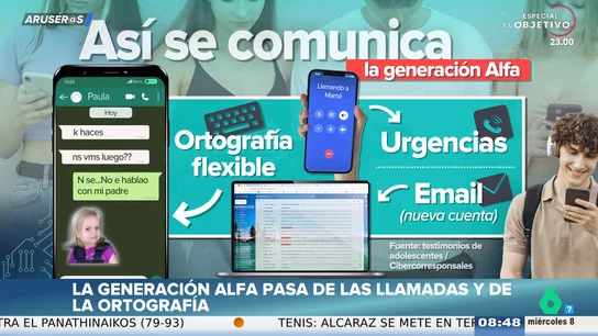 Alfonso Arús da un repaso a la generación Alfa: "Una cosa es escribir rápido y otra cosa es escribir mal" Alfonso Arús da un repaso a la generación Alfa: "Una cosa es escribir rápido y otra cosa es escribir mal"