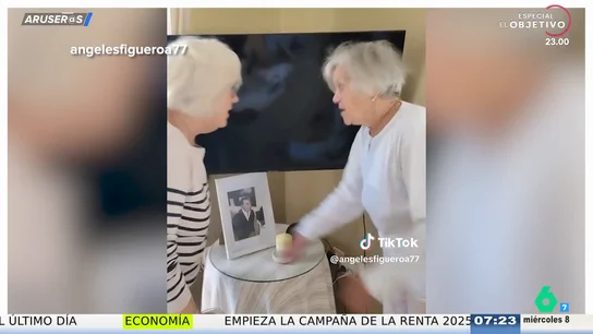 La complicada relación entre Ángeles, Charo y Alexia (o Alicia o como se llame): el divertido vídeo viral de sus problemas con Alexa La complicada relación entre Ángeles, Charo y Alexia (o Alicia o como se llame): el divertido vídeo viral de sus problemas con Alexa