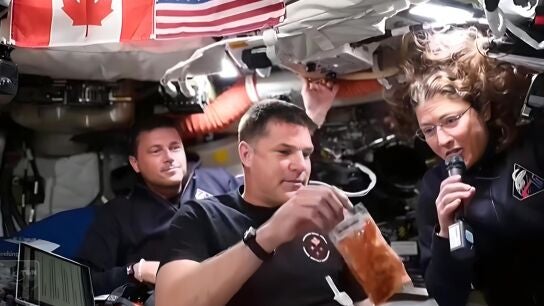 Captura de vídeo de la NASA