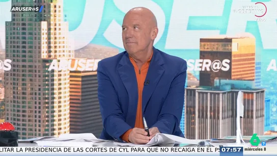 Alfonso Arús, sobre el nuevo trend viral de llamar a "Jéssica" para calmar rabietas: "Esto se lo hicieron a Ábalos" Alfonso Arús, sobre el nuevo trend viral de llamar a "Jéssica" para calmar rabietas: "Esto se lo hicieron a Ábalos"
