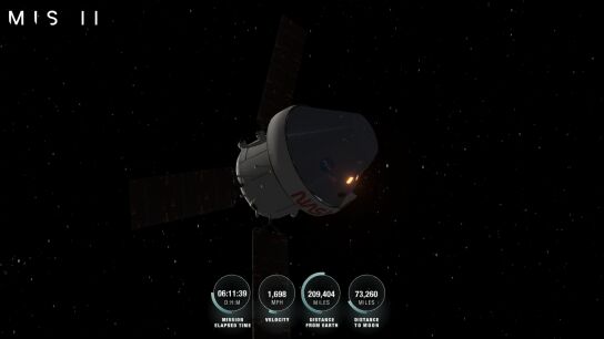 Seguimiento en tiempo real de la misión Artemis II con AROW