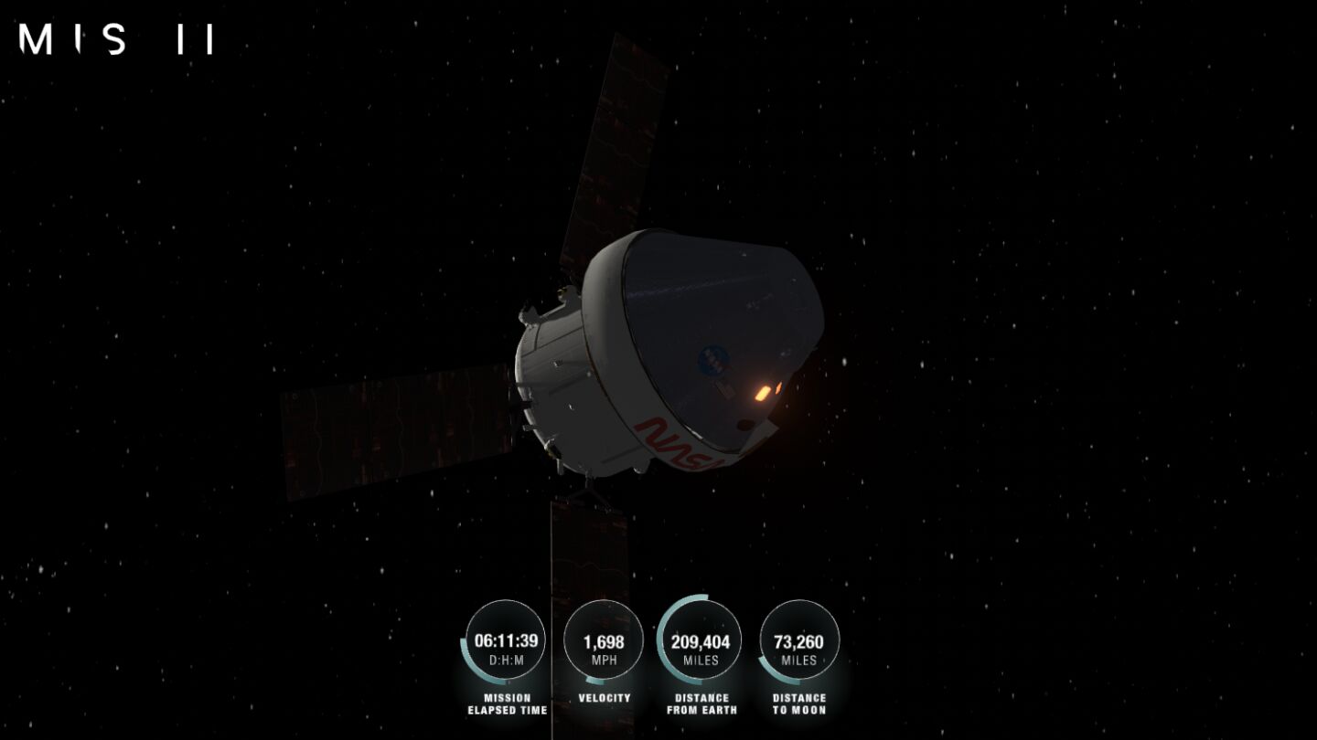 Seguimiento en tiempo real de la misión Artemis II con AROW