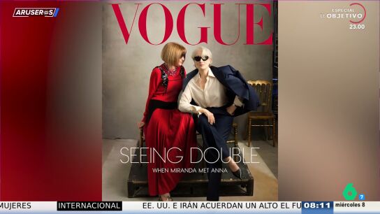 El v&iacute;deo viral de Meryl Streep y Anna Wintour fotografiadas por Annie Leibovitz para Vogue