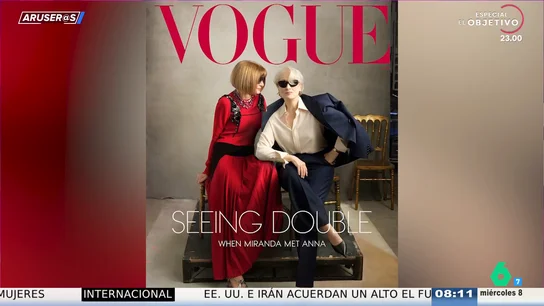 El vídeo viral de Meryl Streep y Anna Wintour fotografiadas por Annie Leibovitz para Vogue El vídeo viral de Meryl Streep y Anna Wintour fotografiadas por Annie Leibovitz para Vogue
