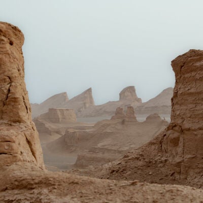 El desierto de Lut, o Dasht-e-Lut