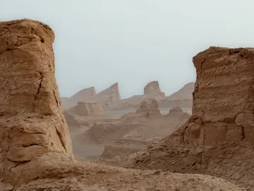 El desierto de Lut, o Dasht-e-Lut El desierto de Lut, o Dasht-e-Lut