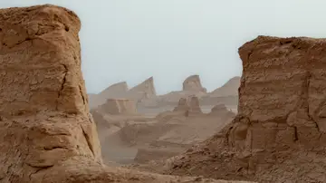 El desierto de Lut, o Dasht-e-Lut El desierto de Lut, o Dasht-e-Lut