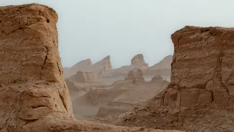 El desierto de Lut, o Dasht-e-Lut El desierto de Lut, o Dasht-e-Lut