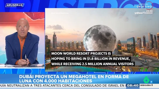 Así será el hotel gigante con forma de Luna en Dubái que sus creadores quieren llevar a España Así será el hotel gigante con forma de Luna en Dubái que sus creadores quieren llevar a España