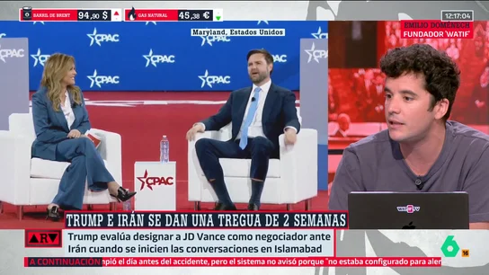 Emilio Doménech analiza el papel de JD Vance en la guerra de Irán: "Busca posicionarse como el relevo aislacionista del trumpismo dentro del movimiento MAGA" Emilio Doménech analiza el papel de JD Vance en la guerra de Irán: "Busca posicionarse como el relevo aislacionista del trumpismo dentro del movimiento MAGA"