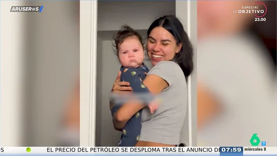 La reacción viral de un bebé al despertarse de la siesta con cara de pocos amigos La reacción viral de un bebé al despertarse de la siesta con cara de pocos amigos