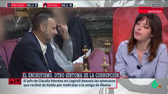 Elizabeth Duval analiza el caso &Aacute;balos: "Lo grave es que convirtiera el Ministerio de Transportes en su cortijo"