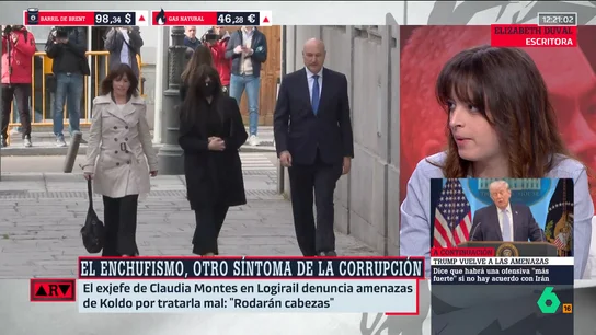Elizabeth Duval analiza el caso Ábalos: "Lo grave es que convirtiera el Ministerio de Transportes en su cortijo" Elizabeth Duval analiza el caso Ábalos: "Lo grave es que convirtiera el Ministerio de Transportes en su cortijo"