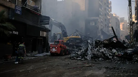 Imagen de archivo de uno de los múltiples bombardeos israelíes contra el Líbano. Imagen de archivo de uno de los múltiples bombardeos israelíes contra el Líbano.