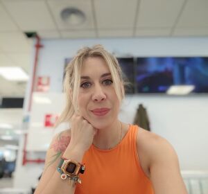 Retrato de Cristina Tiburón