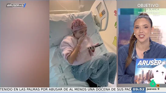 El equipo de Aruser@s envía un mensaje muy especial a Candela, una niña de 12 años con leucemia El equipo de Aruser@s envía un mensaje muy especial a Candela, una niña de 12 años con leucemia
