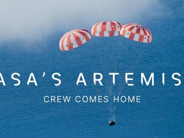 Regreso de los astronautas de Artemis II a la Tierra