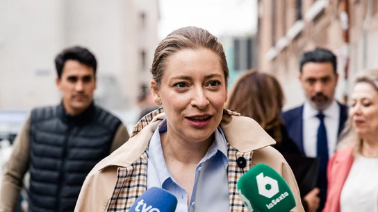 La portavoz del PP, Ester Muñoz, durante un acto del PP La portavoz del PP, Ester Muñoz, durante un acto del PP