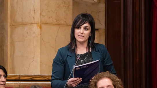 La alcaldesa de Ripoll (Girona), Silvia Orriols (Aliança Catalana). La alcaldesa de Ripoll (Girona), Silvia Orriols (Aliança Catalana).