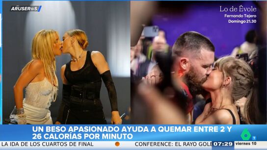 Alfonso Ar&uacute;s alucina con los beneficios de un beso apasionado: "&iquest;26 calor&iacute;as por minuto?"