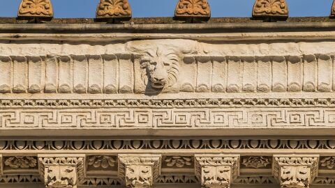 Detalle de la Maison Carrée