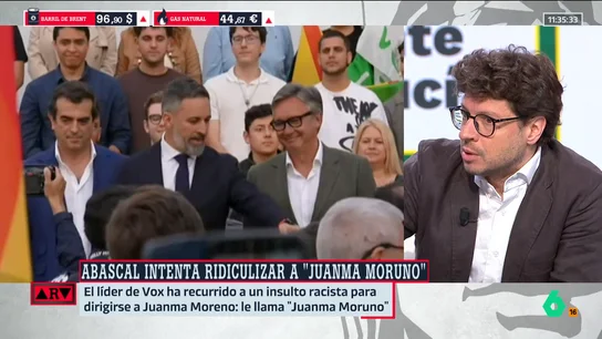 Fernando Berlín reacciona al intento de Abascal de ridiculizar a Juanma Moreno: "Estamos construyendo una política tóxica" Fernando Berlín reacciona al intento de Abascal de ridiculizar a Juanma Moreno: "Estamos construyendo una política tóxica"