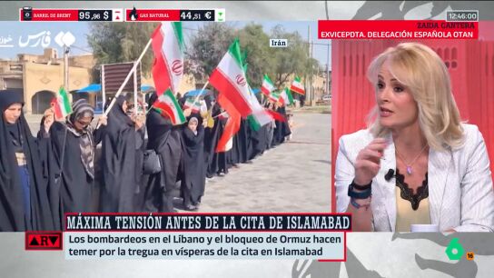 Zaida Cantera analiza la situaci&oacute;n de la guerra: "Ir&aacute;n tiene el control de las negociaciones"