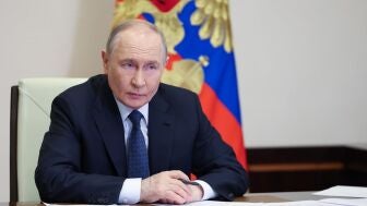 Vlad&iacute;mir Putin, presidente de Rusia