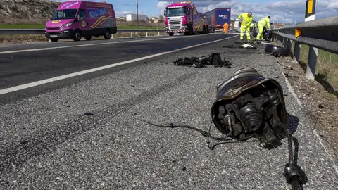 EuropaPress_7411807_vehiculos_accidentados_carretera_a_1_abril_2026_quintanapalla_burgos EuropaPress_7411807_vehiculos_accidentados_carretera_a_1_abril_2026_quintanapalla_burgos