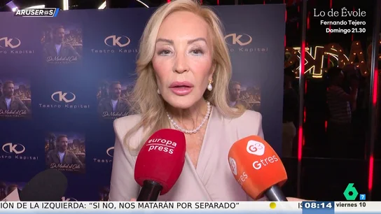 Carmen Lomana defiende la piscina de Ágatha Ruiz de la Prada en Mallorca: "Quitar a alguien algo de su casa me parece mal" Carmen Lomana defiende la piscina de Ágatha Ruiz de la Prada en Mallorca: "Quitar a alguien algo de su casa me parece mal"