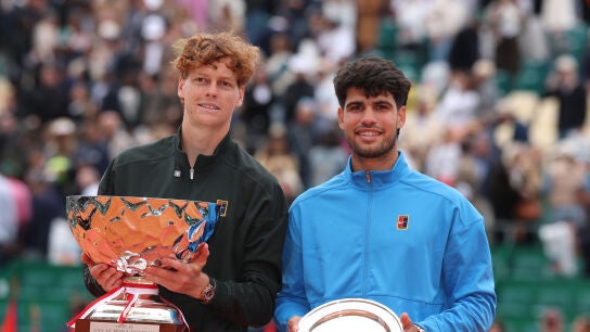 Jannik Sinner y Carlos Alcaraz