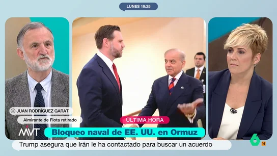El almirante Garat analiza las negociaciones entre EEUU e Irán El almirante de Flota retirado, Juan Rodríguez Garat, analiza en este vídeo el fracaso de las negociaciones entre Estados Unidos e Irán y las califica de "show": "No pretenden llegar a un acuerdo".