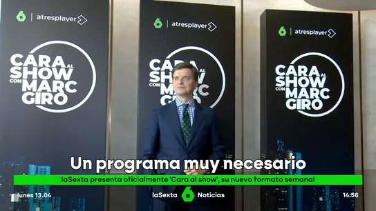 Marc Giró contará con Yolanda Ramos, Nacho Duato y Pepe Colubi como colaboradores en su ‘Cara al Show’ Marc Giró contará con Yolanda Ramos, Nacho Duato y Pepe Colubi como colaboradores en su ‘Cara al Show’