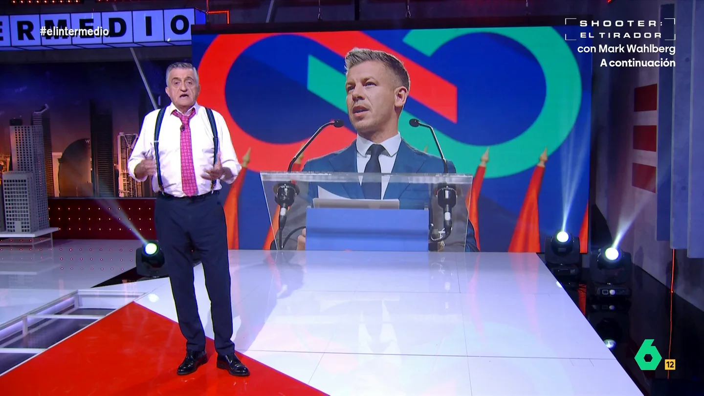 Wyoming 'baja el suflé' de Magyar en Hungría: "Cualquier político cuyo libro favorito no sea 'Mein Kampf' ya nos parece aceptable" Wyoming celebra en este vídeo la derrota de Viktor Orbán en Hungría pero avisa sobre el nuevo presidente húngaro, Péter Magyar, "un conservador nacionalista cuya victoria tiene que ver con seguir prometiendo mano dura contra la inmigración".