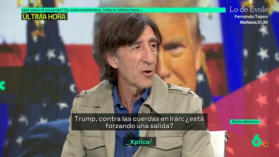 Benjamín Prado afirma que "Trump ha hecho más fuerte a Irán": "Se han dado cuenta de que con el Estrecho de Ormuz tienen un arma" Benjamín Prado afirma que "Trump ha hecho más fuerte a Irán": "Se han dado cuenta de que con el Estrecho de Ormuz tienen un arma"