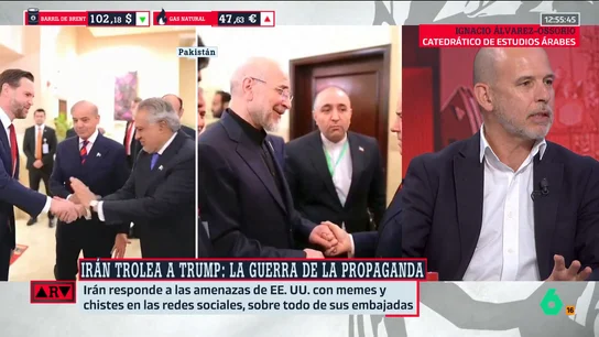 Álvarez Ossorio analiza las negociaciones entre EEUU e Irán: "Las dos anteriores acabaron con ataques contra el territorio iraní" Álvarez Ossorio analiza las negociaciones entre EEUU e Irán: "Las dos anteriores acabaron con ataques contra el territorio iraní"
